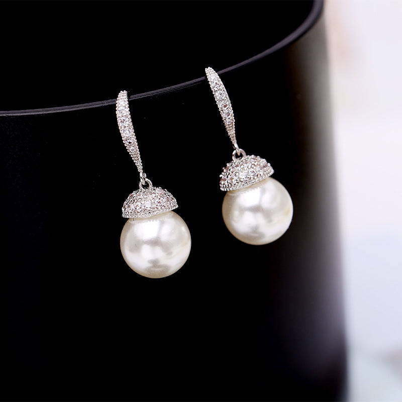 Baroque Pearl Drop Earrings