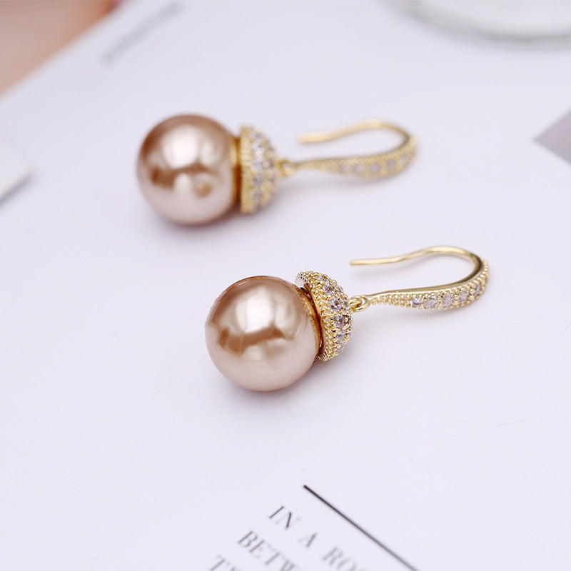 Baroque Pearl Drop Earrings