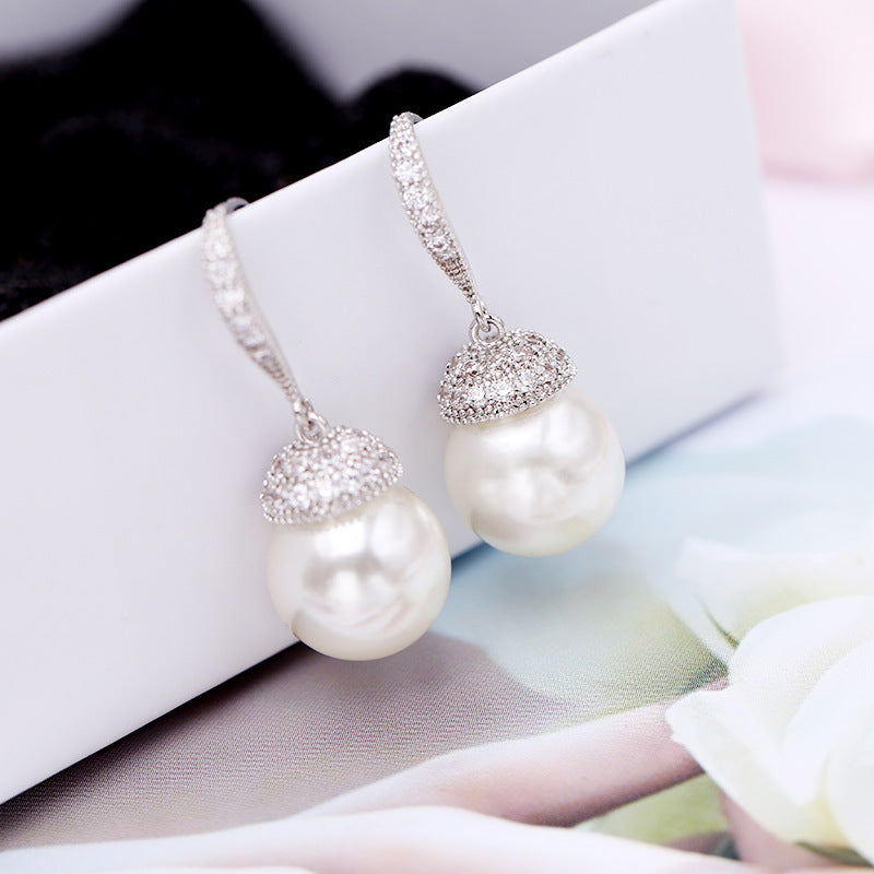 Baroque Pearl Drop Earrings