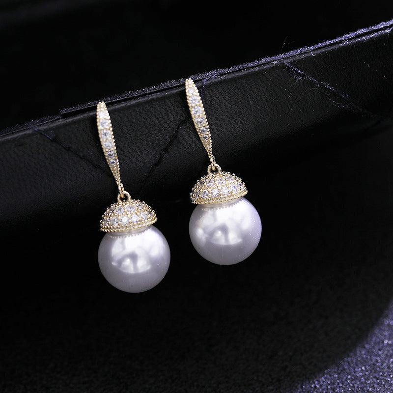 Baroque Pearl Drop Earrings