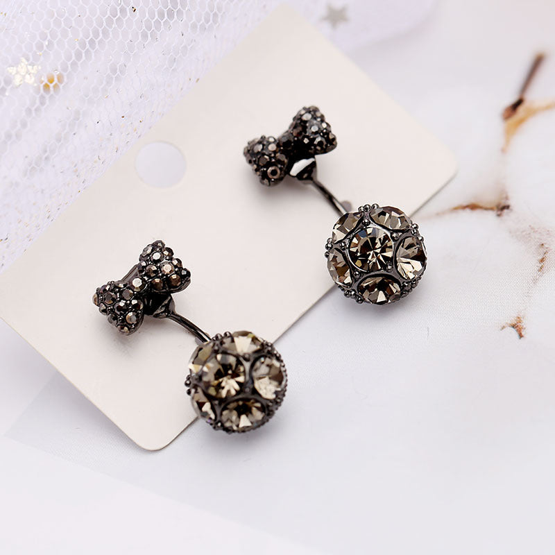 Two-Way Bowknot Earrings