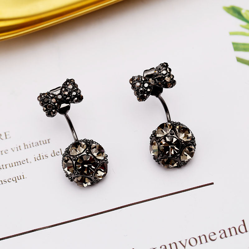 Two-Way Bowknot Earrings