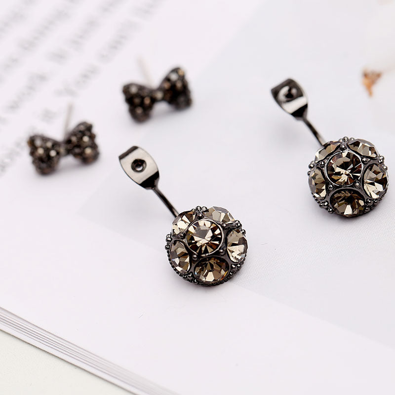 Two-Way Bowknot Earrings