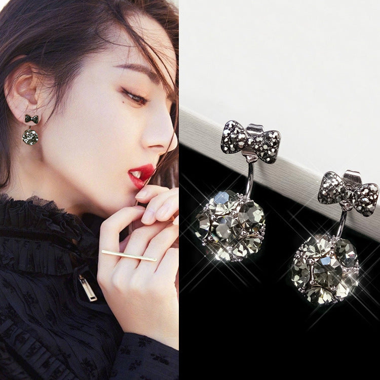 Two-Way Bowknot Earrings