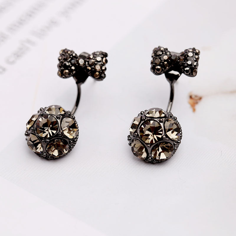 Two-Way Bowknot Earrings