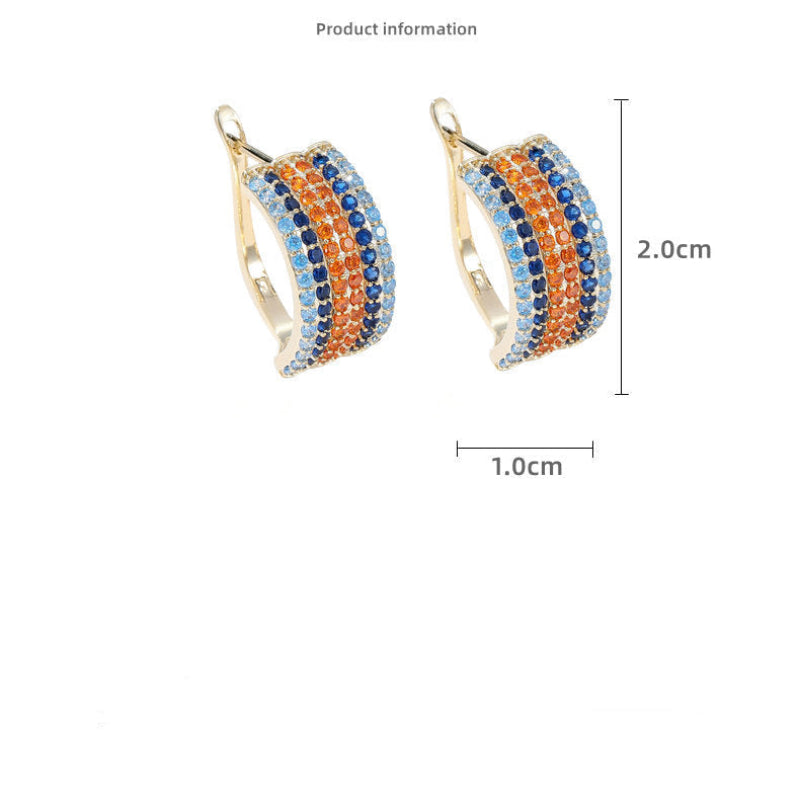 Trendy Zircon Ear Cuffs