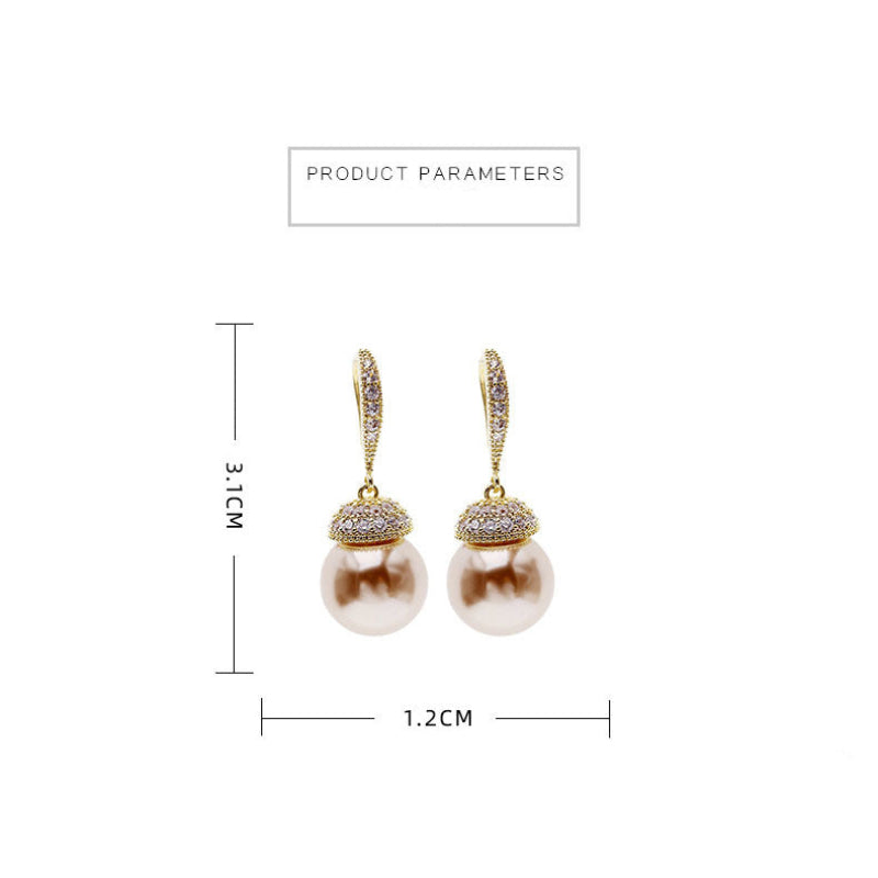 Baroque Pearl Drop Earrings