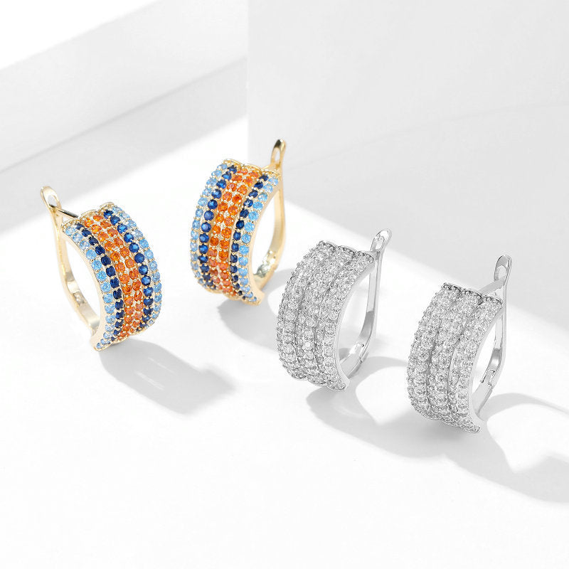Trendy Zircon Ear Cuffs