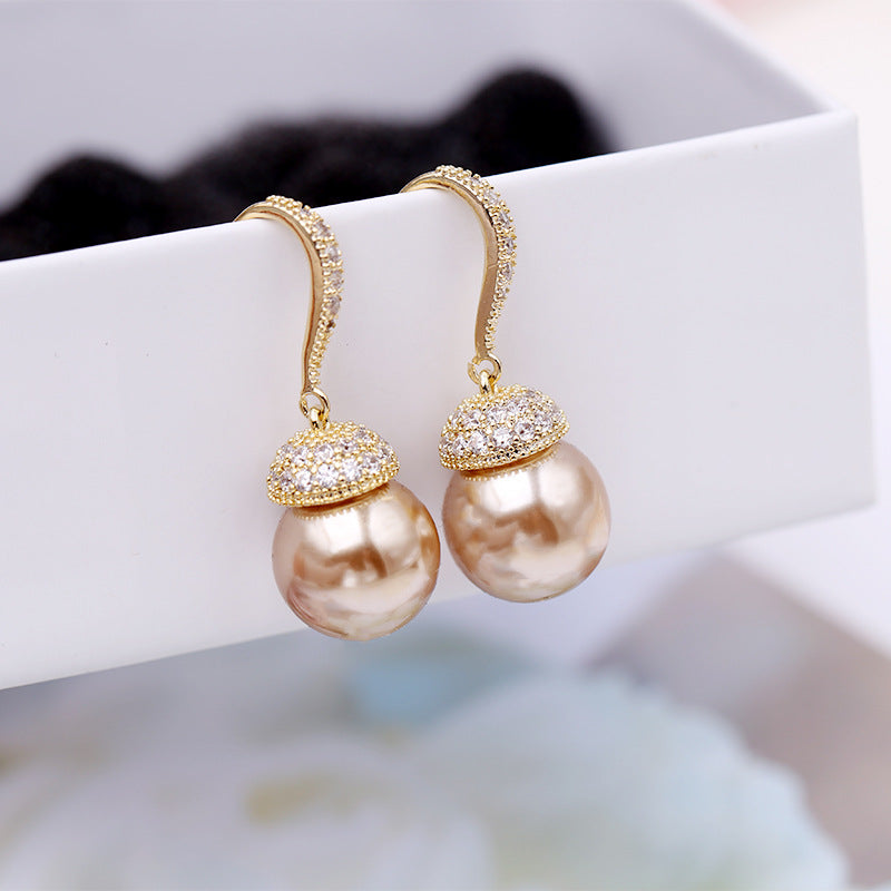 Baroque Pearl Drop Earrings
