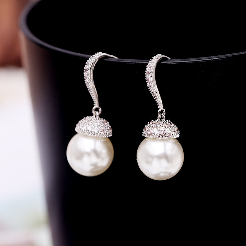 Baroque Pearl Drop Earrings