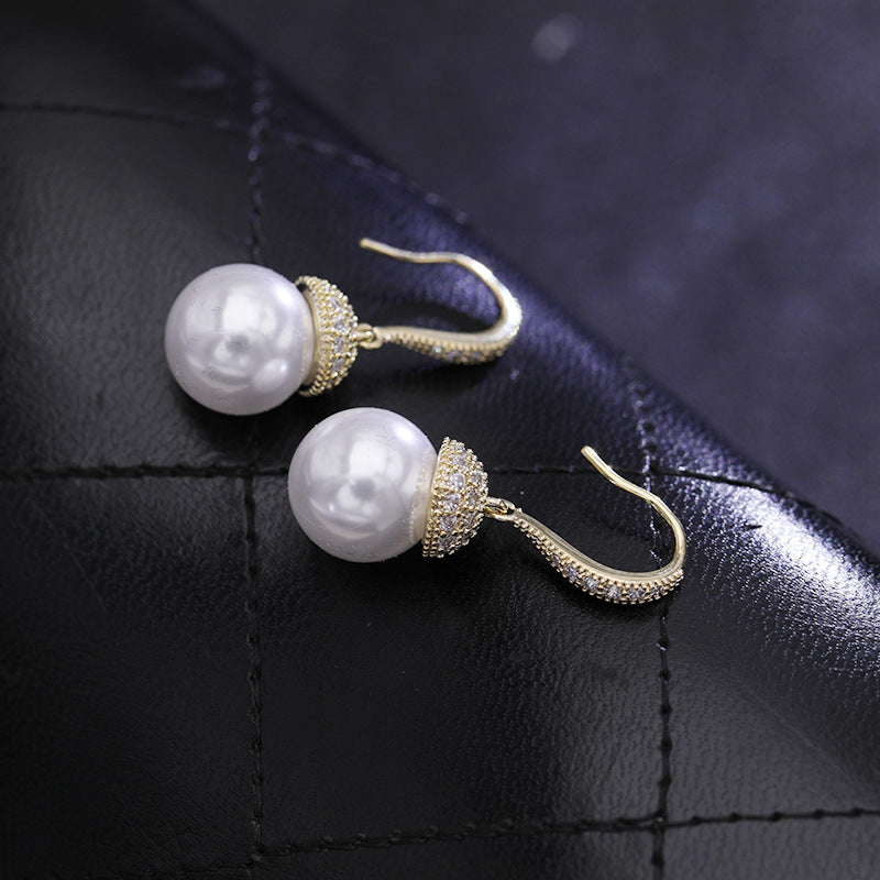 Baroque Pearl Drop Earrings
