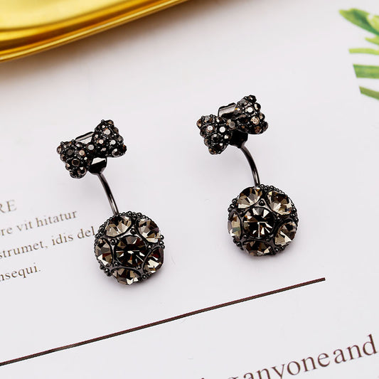 Two-Way Bowknot Earrings