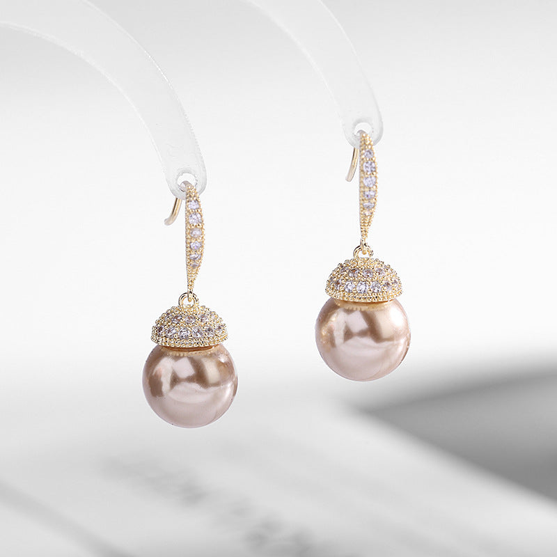 Baroque Pearl Drop Earrings
